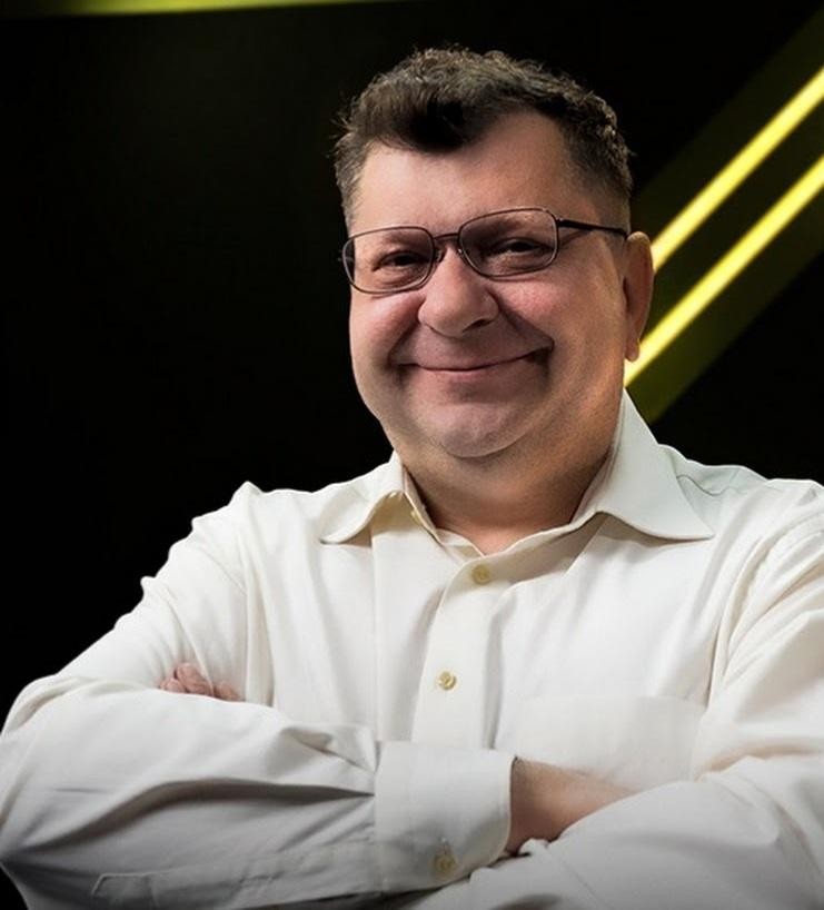 Zbigniew Stonoga podczas jednego z publicznych wystąpień.
