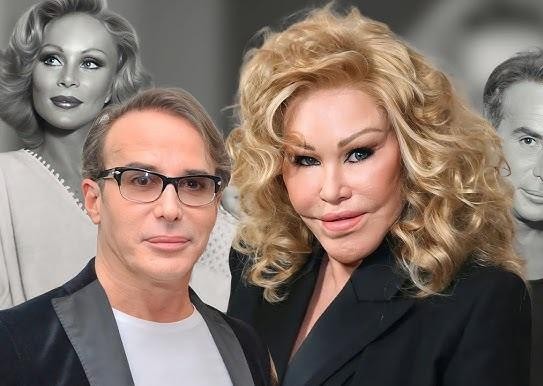 Jocelyn Wildenstein w swoim paryskim apartamencie, otoczona luksusowym wystrojem.